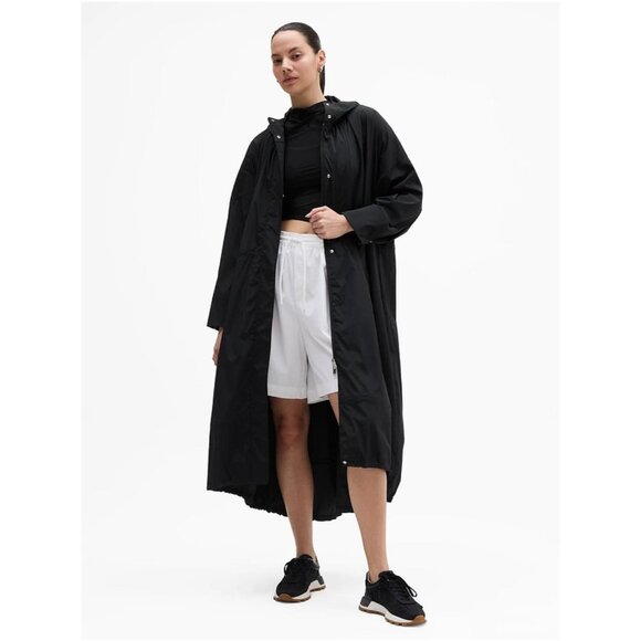 Athleta Trade Winds Jacket Oversized Packable Rain Coat - Picture 1 of 8